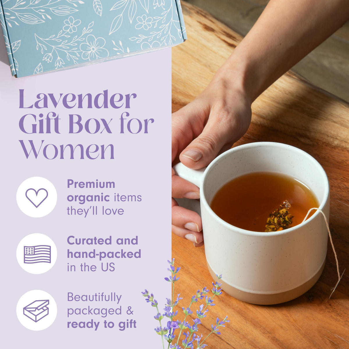 Mini Lavender Spa Gift Set