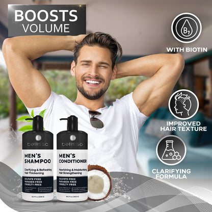 Men's Clarifying Shampoo & Conditioner Set