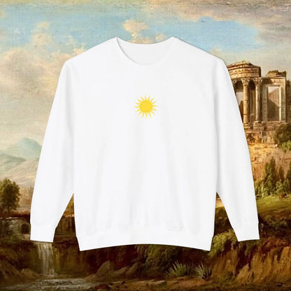 Sunrise Pillars of Hercules Crewneck