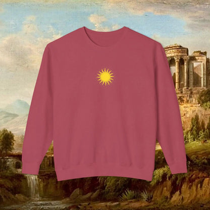 Sunrise Pillars of Hercules Crewneck
