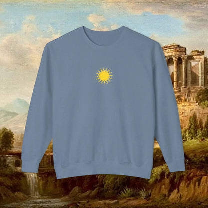 Sunrise Pillars of Hercules Crewneck