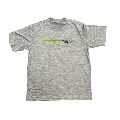 Rev Pickleball Logo Sport-Tek® PosiCharge® Electric Heather Tee