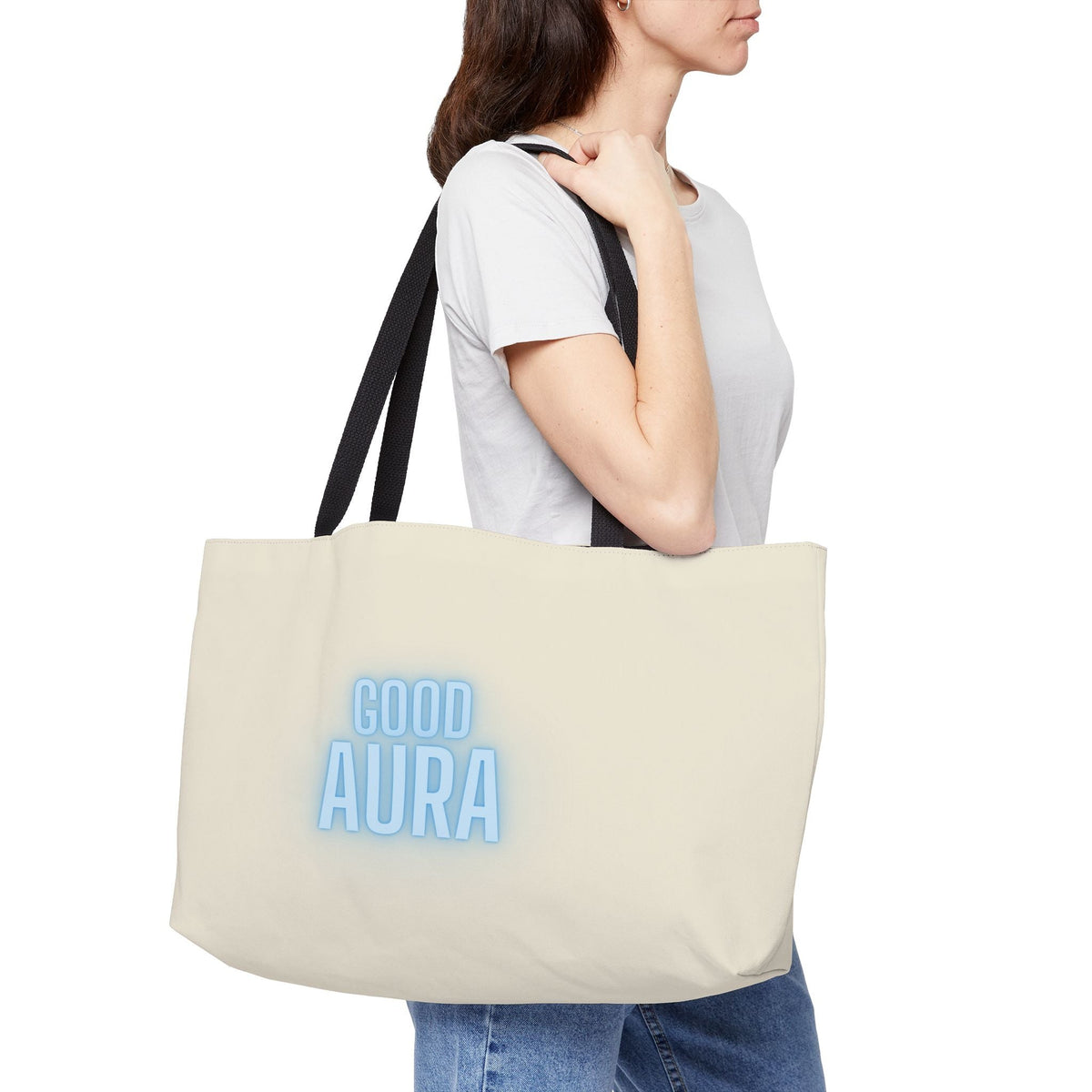 Good Aura Oversized Yoga Tote