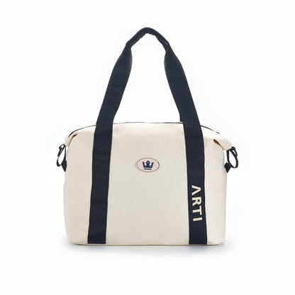 ARTI Cream Duffle Bag