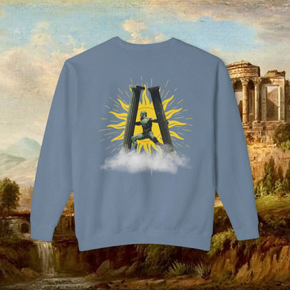 Sunrise Pillars of Hercules Crewneck