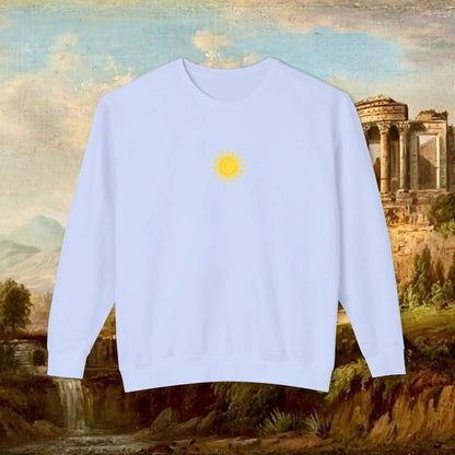 Sunrise Pillars of Hercules Crewneck