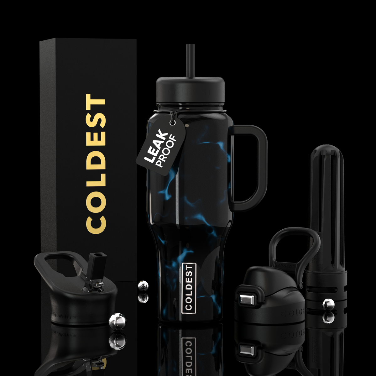 Coldest Limitless Insulated Water Bottle, 36 oz