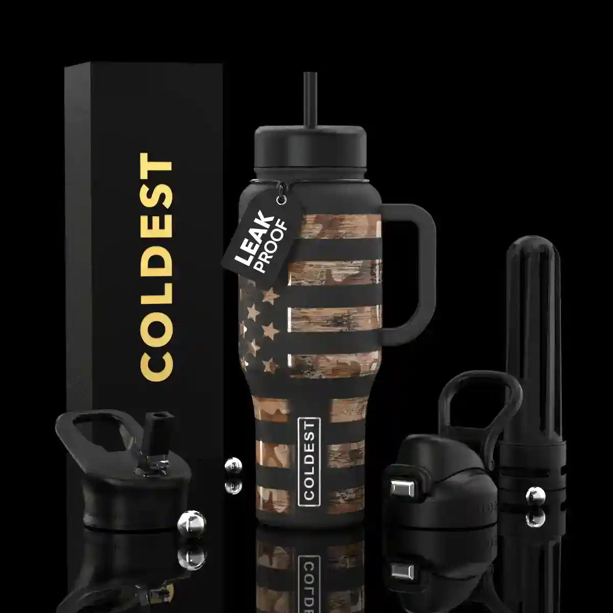 Coldest Limitless Insulated Water Bottle, 36 oz