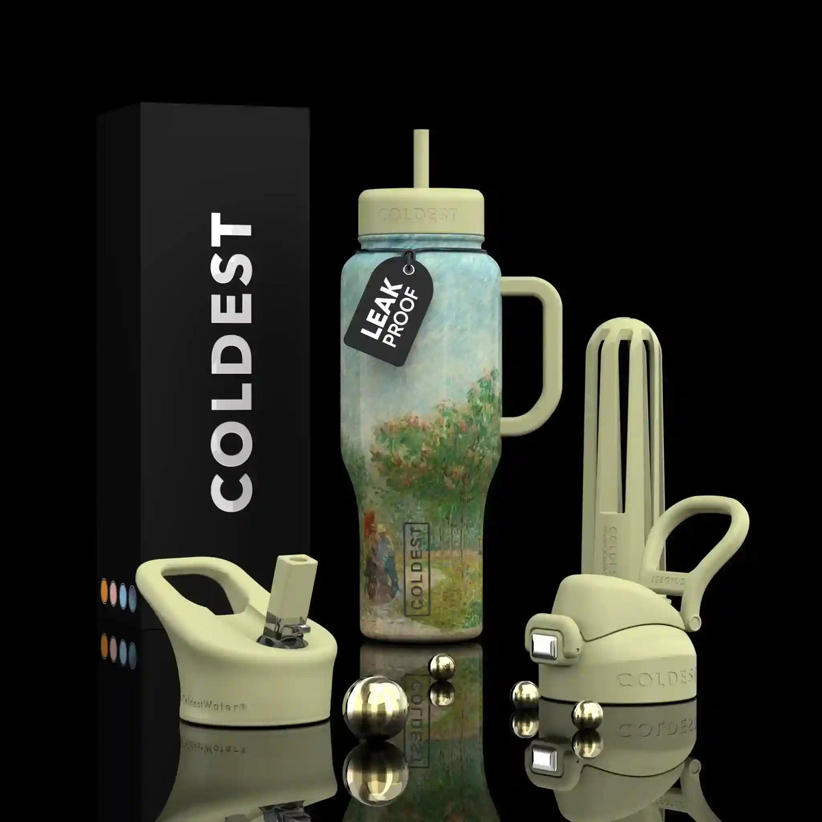 Coldest Limitless Insulated Water Bottle, 36 oz