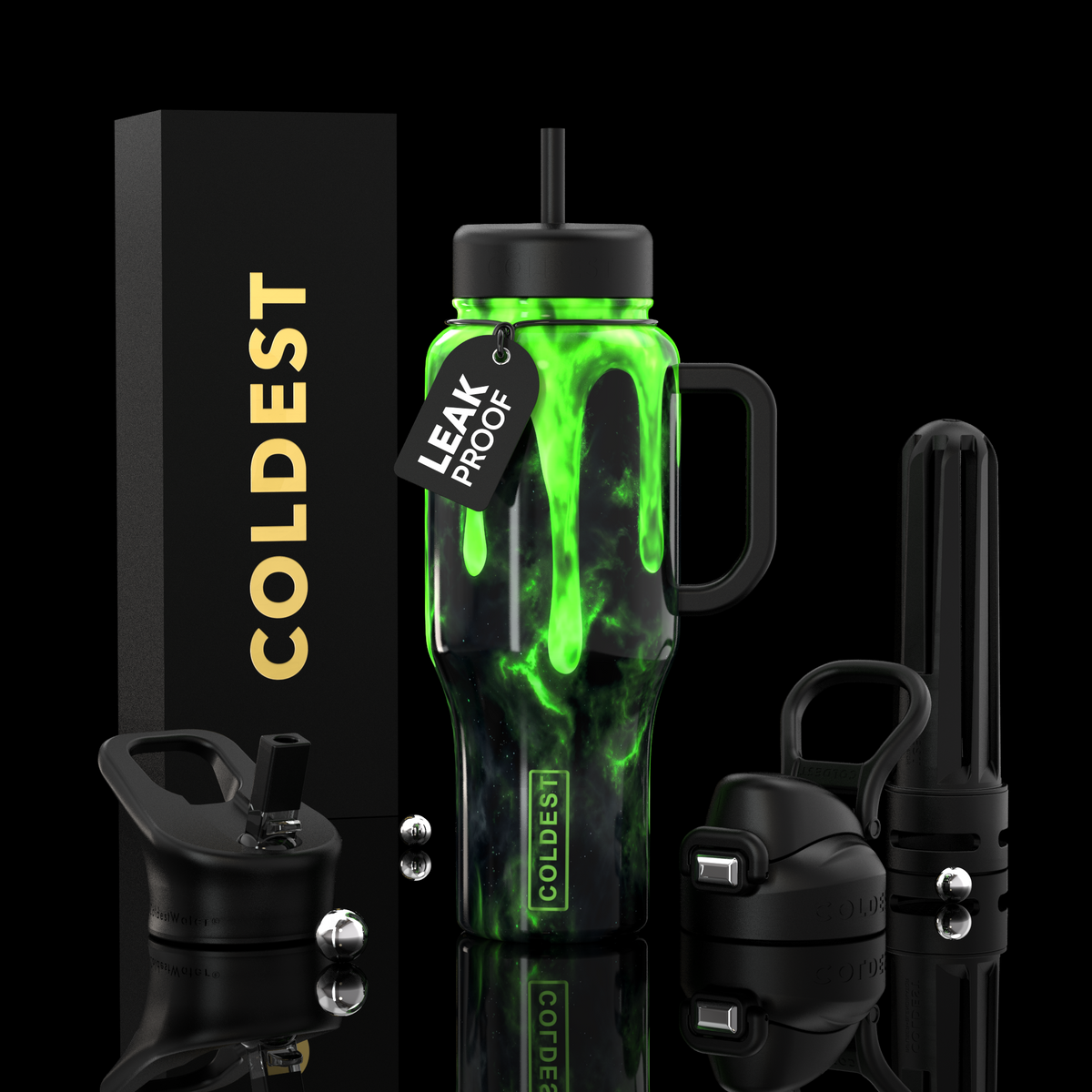 Coldest Limitless Insulated Water Bottle, 36 oz