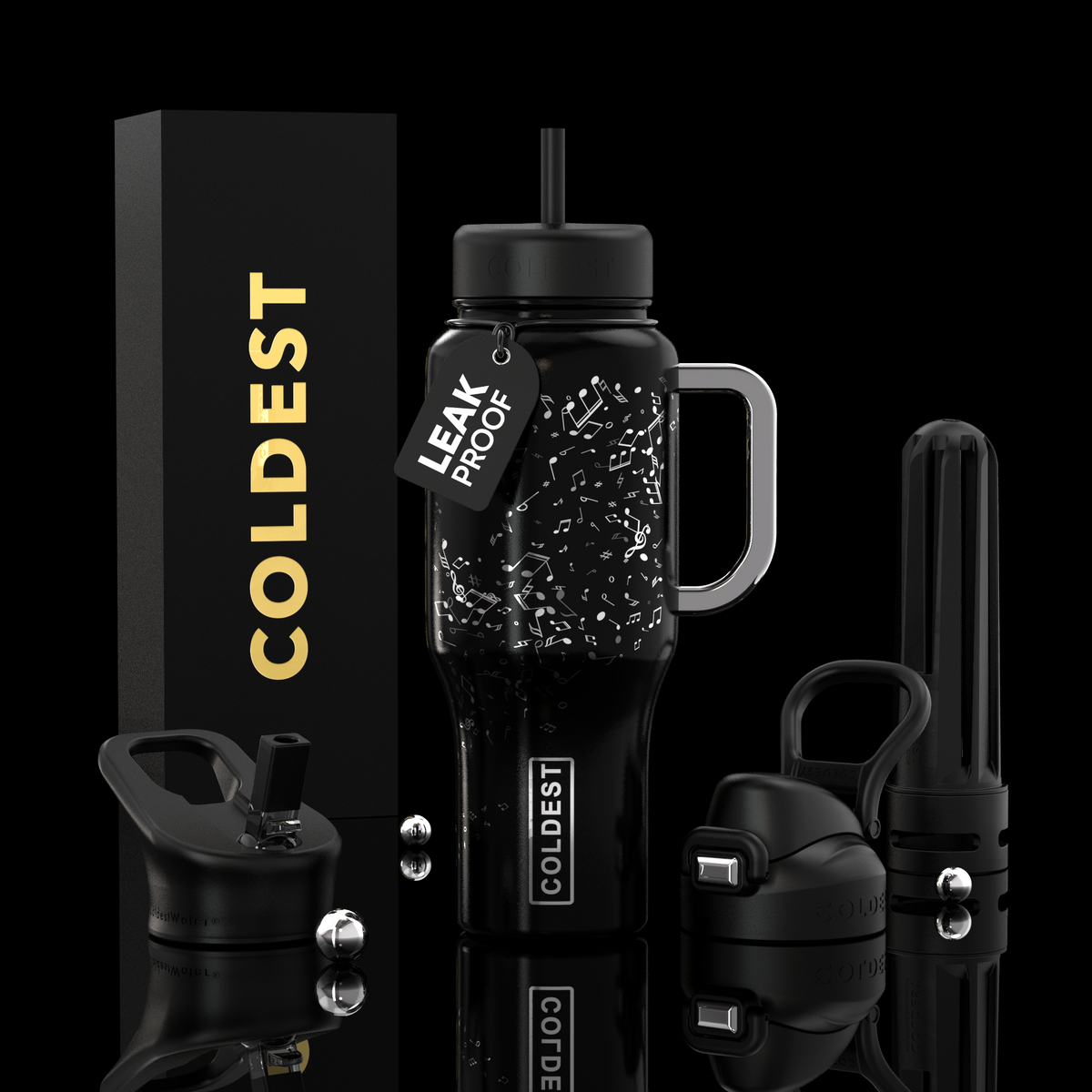 Coldest Limitless Insulated Water Bottle, 36 oz