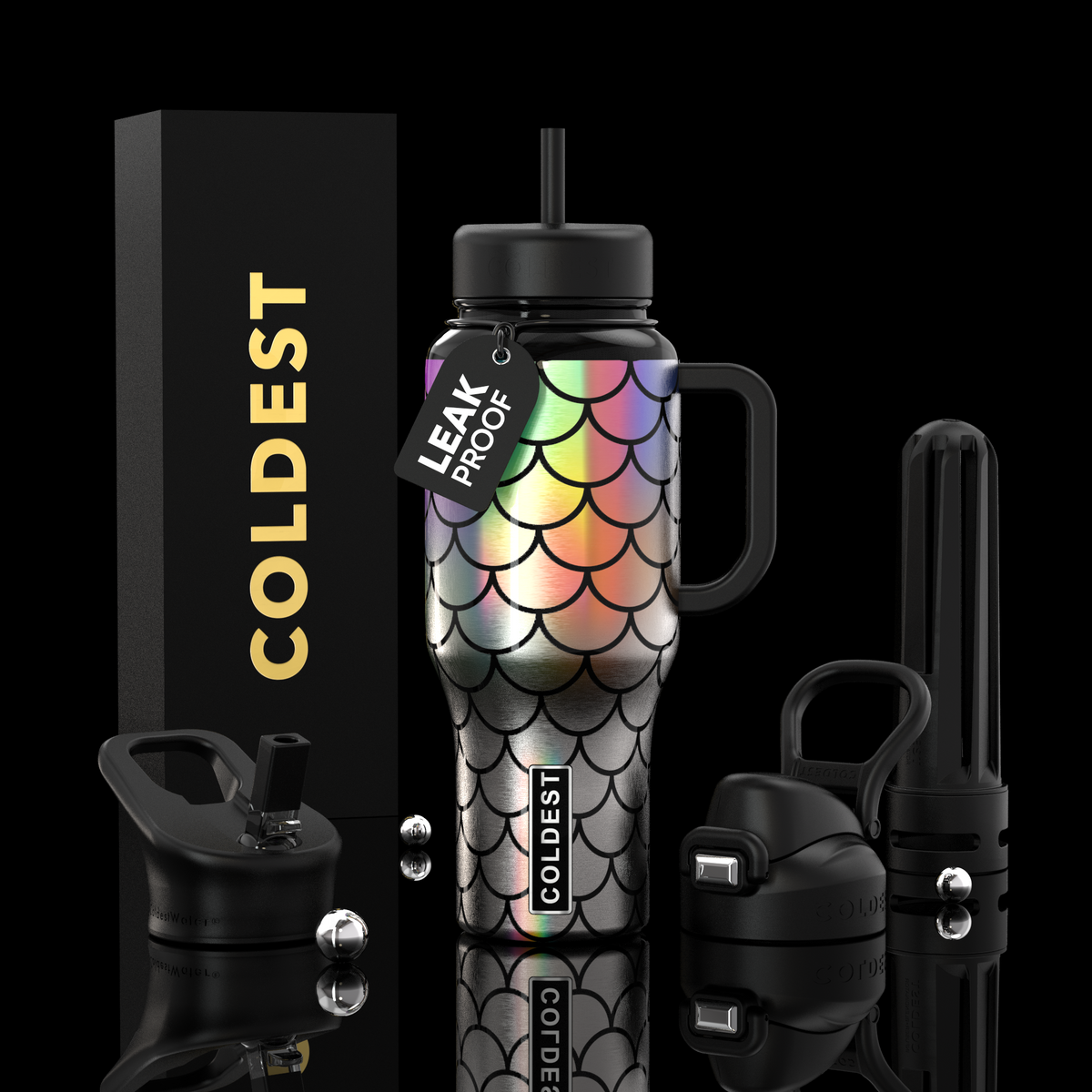 Coldest Limitless Insulated Water Bottle, 36 oz
