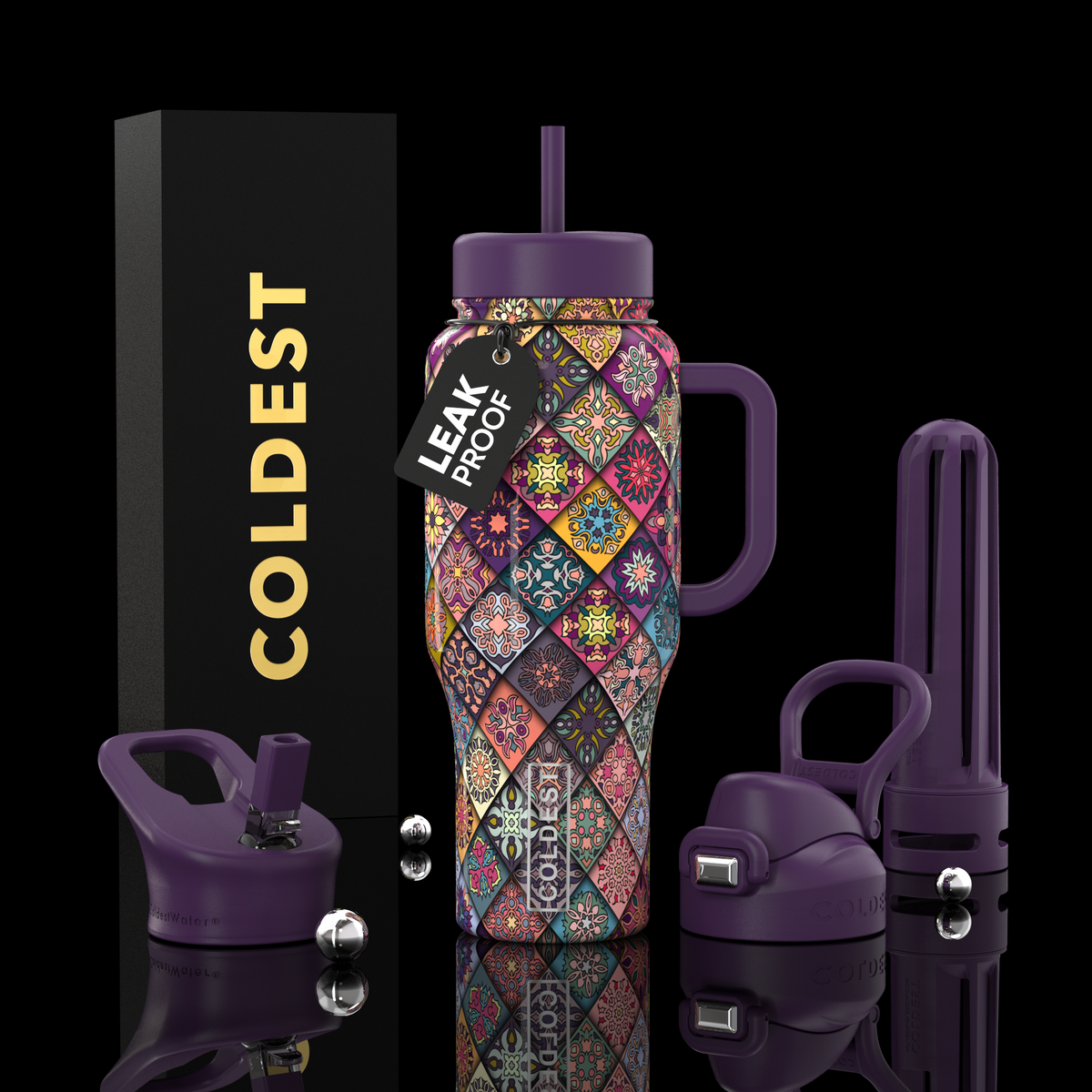 Coldest Limitless Insulated Water Bottle, 36 oz