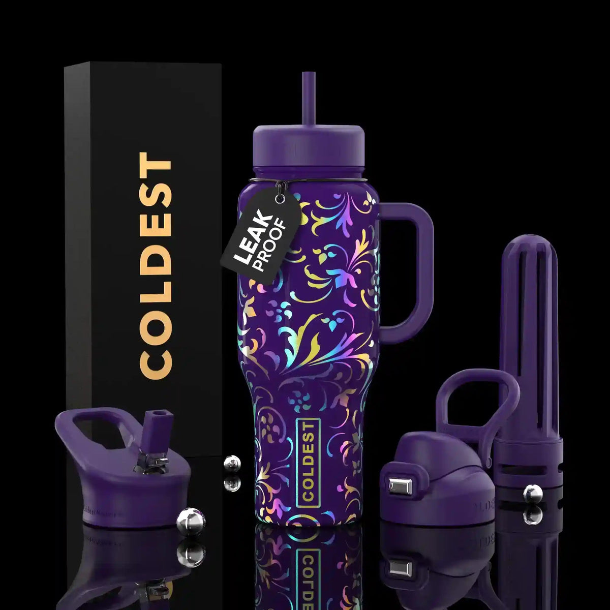 Coldest Limitless Insulated Water Bottle, 36 oz