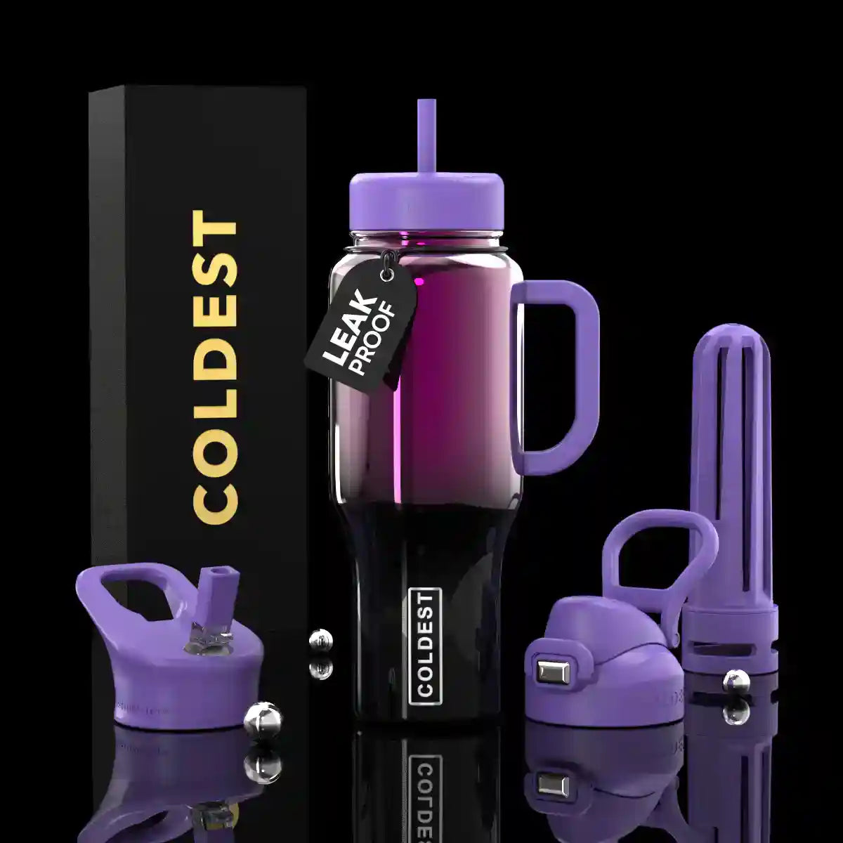 Coldest Limitless Insulated Water Bottle, 36 oz