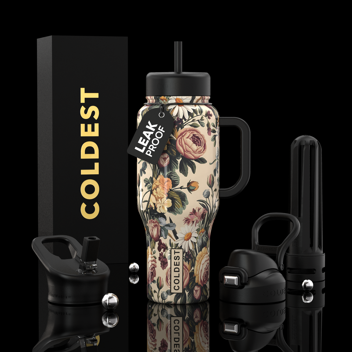 Coldest Limitless Insulated Water Bottle, 36 oz
