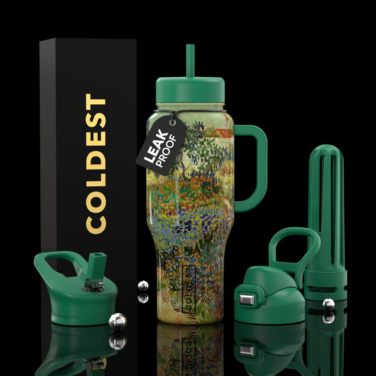 Coldest Limitless Insulated Water Bottle, 36 oz