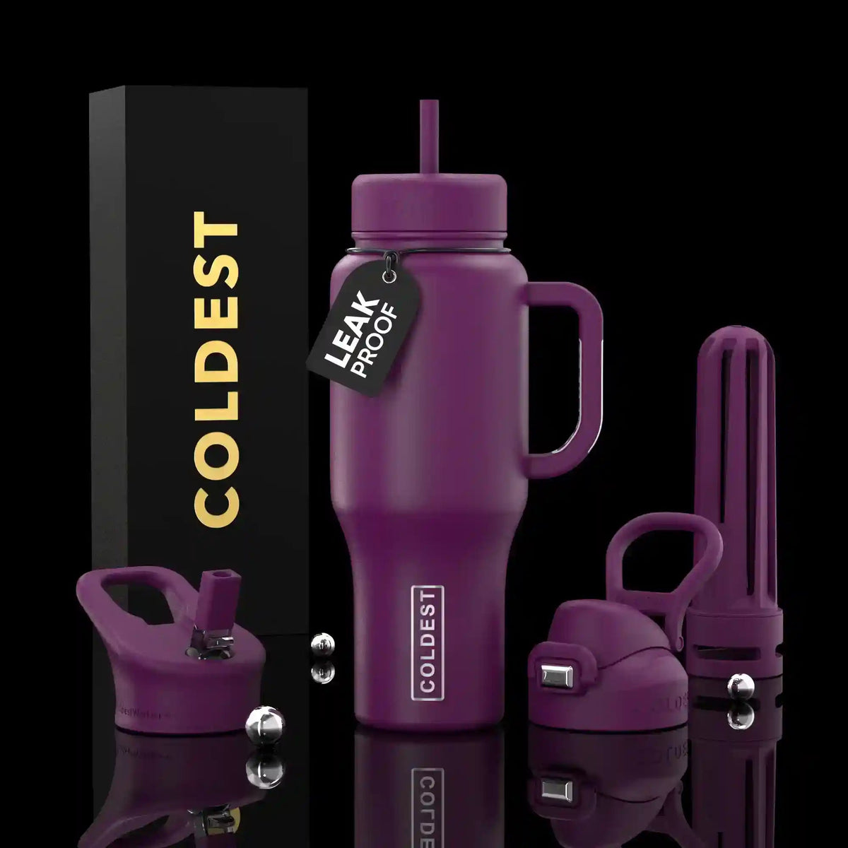 Coldest Limitless Insulated Water Bottle, 36 oz