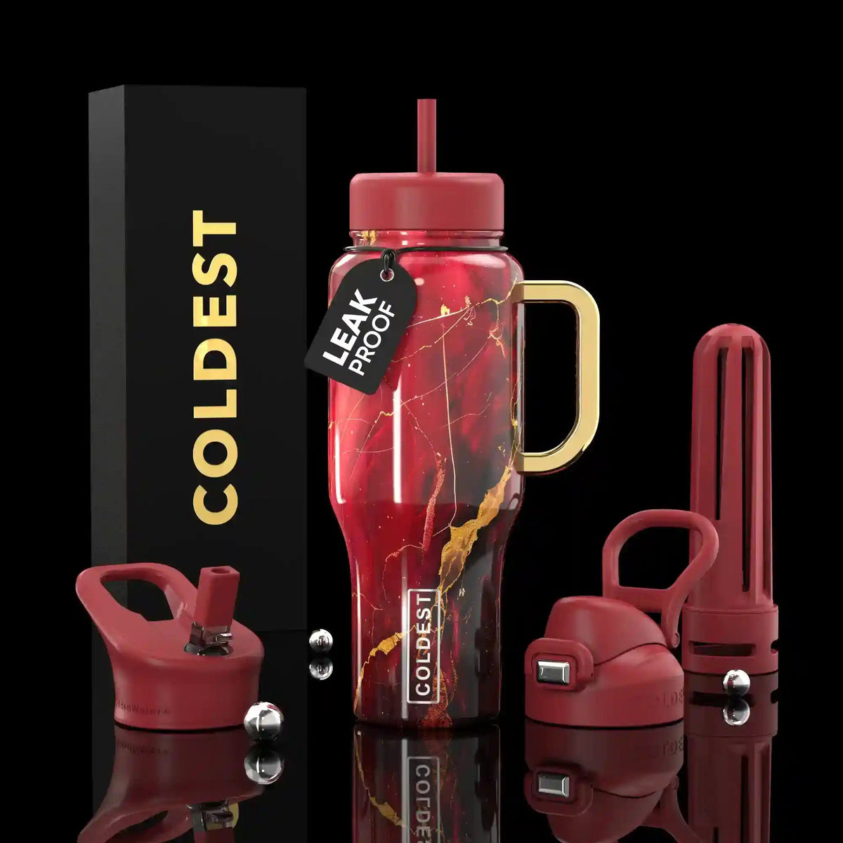 Coldest Limitless Insulated Water Bottle, 36 oz