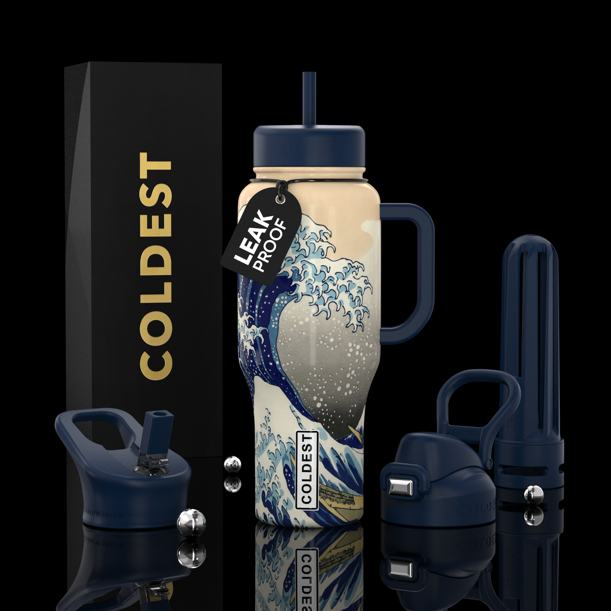 Coldest Limitless Insulated Water Bottle, 36 oz