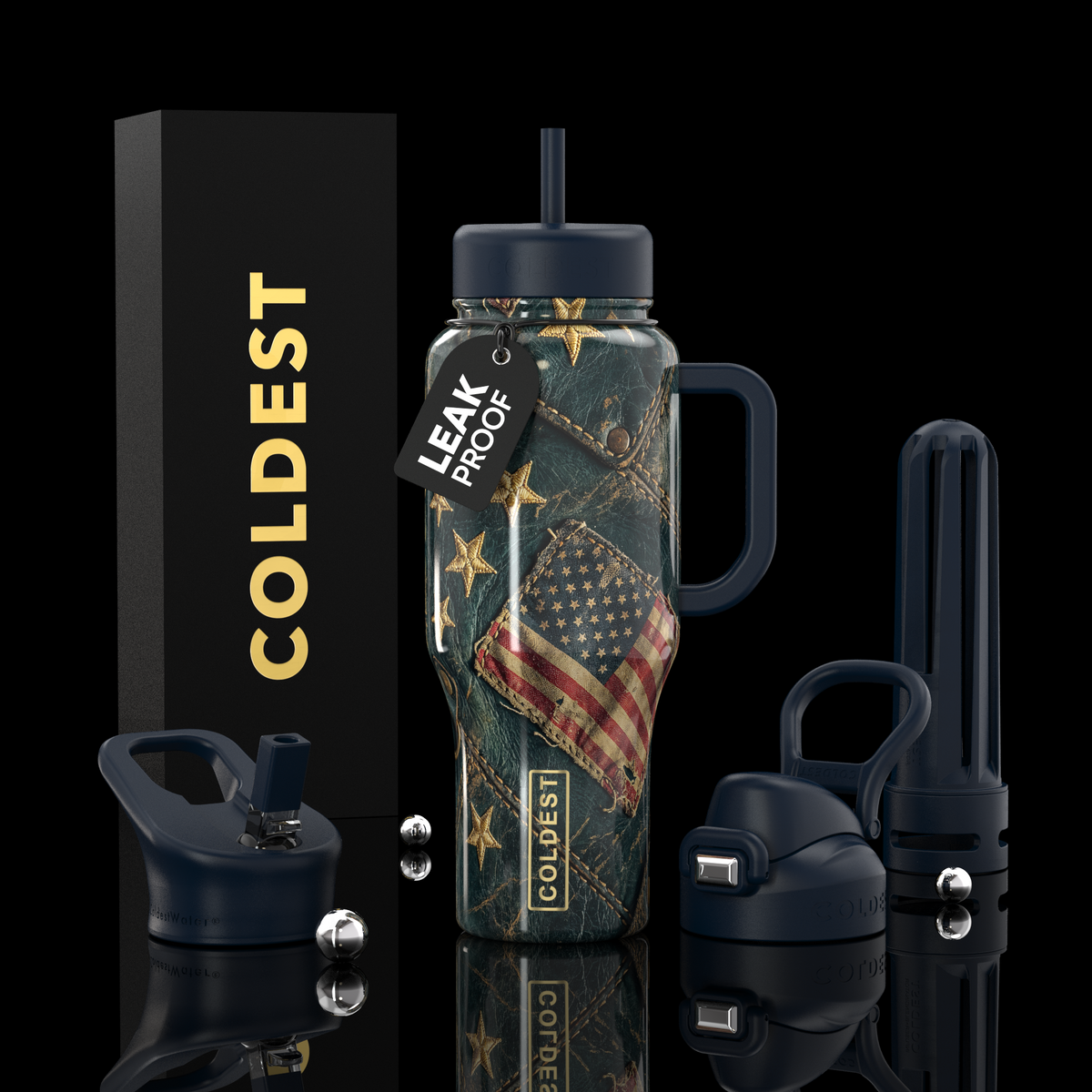 Coldest Limitless Insulated Water Bottle, 36 oz