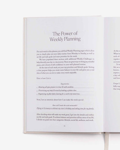 LIFE&Style Planner - Off-White