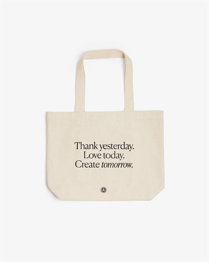 Organic Cotton Tote – Thank Yesterday