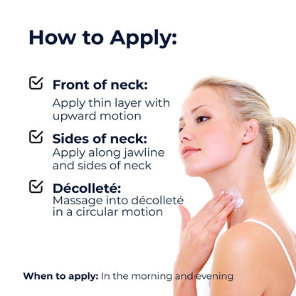 Neck Cream with Collagen & Hyaluronic Acid