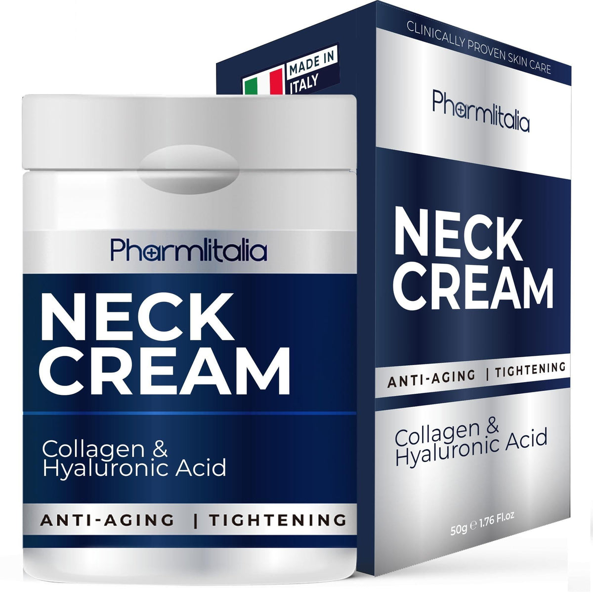 Neck Cream with Collagen & Hyaluronic Acid