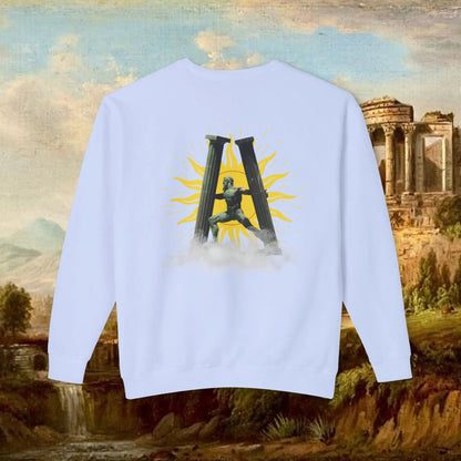 Sunrise Pillars of Hercules Crewneck