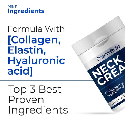 Neck Cream with Collagen & Hyaluronic Acid
