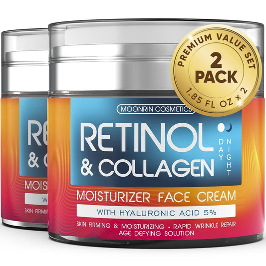 Retinol Face Cream, 2-Pack