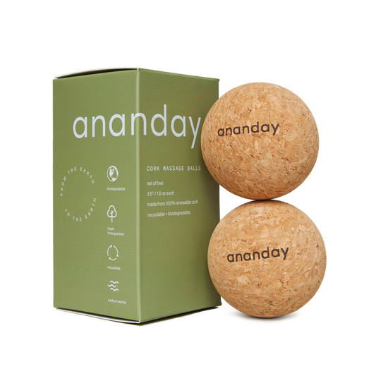 Cork Massage Ball Set