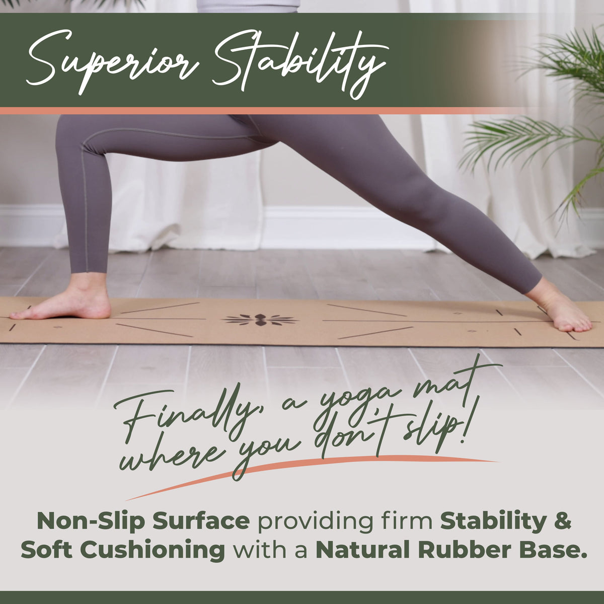 Eco-Friendly Cork Yoga Mat