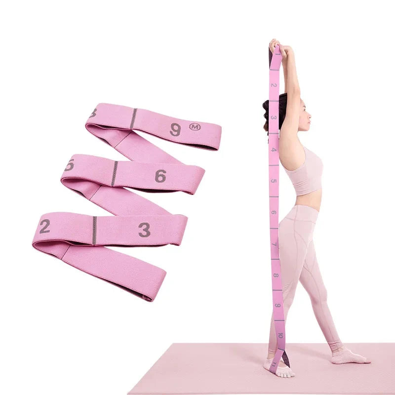 Multi-Loop Elastic Stretching Strap