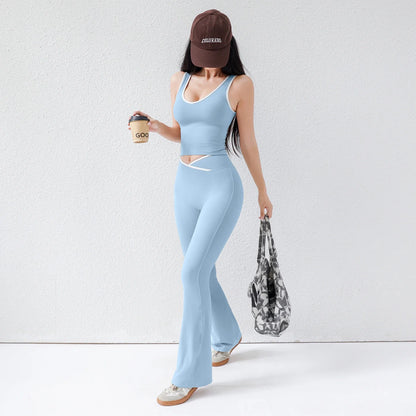 Women's Open-Back Yoga Set