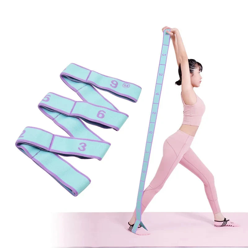 Multi-Loop Elastic Stretching Strap