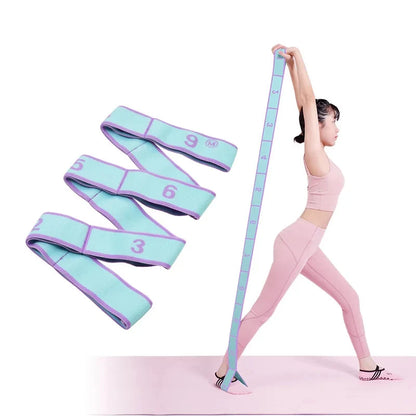 Multi-Loop Elastic Stretching Strap