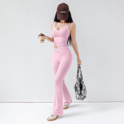 Women's Open-Back Yoga Set