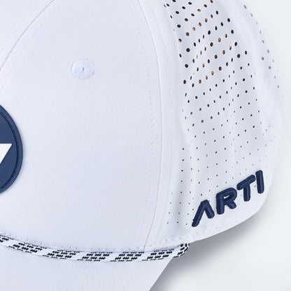 ARTI White Performance Crown Rope Hat