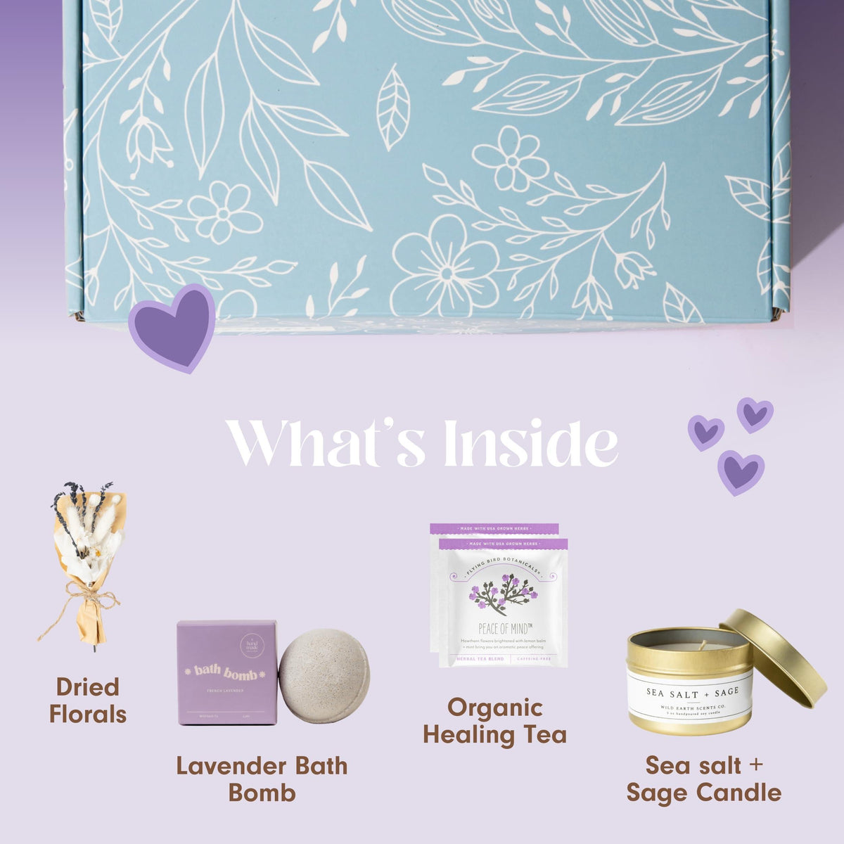 Mini Lavender Spa Gift Set
