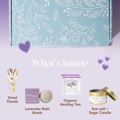Mini Lavender Spa Gift Set