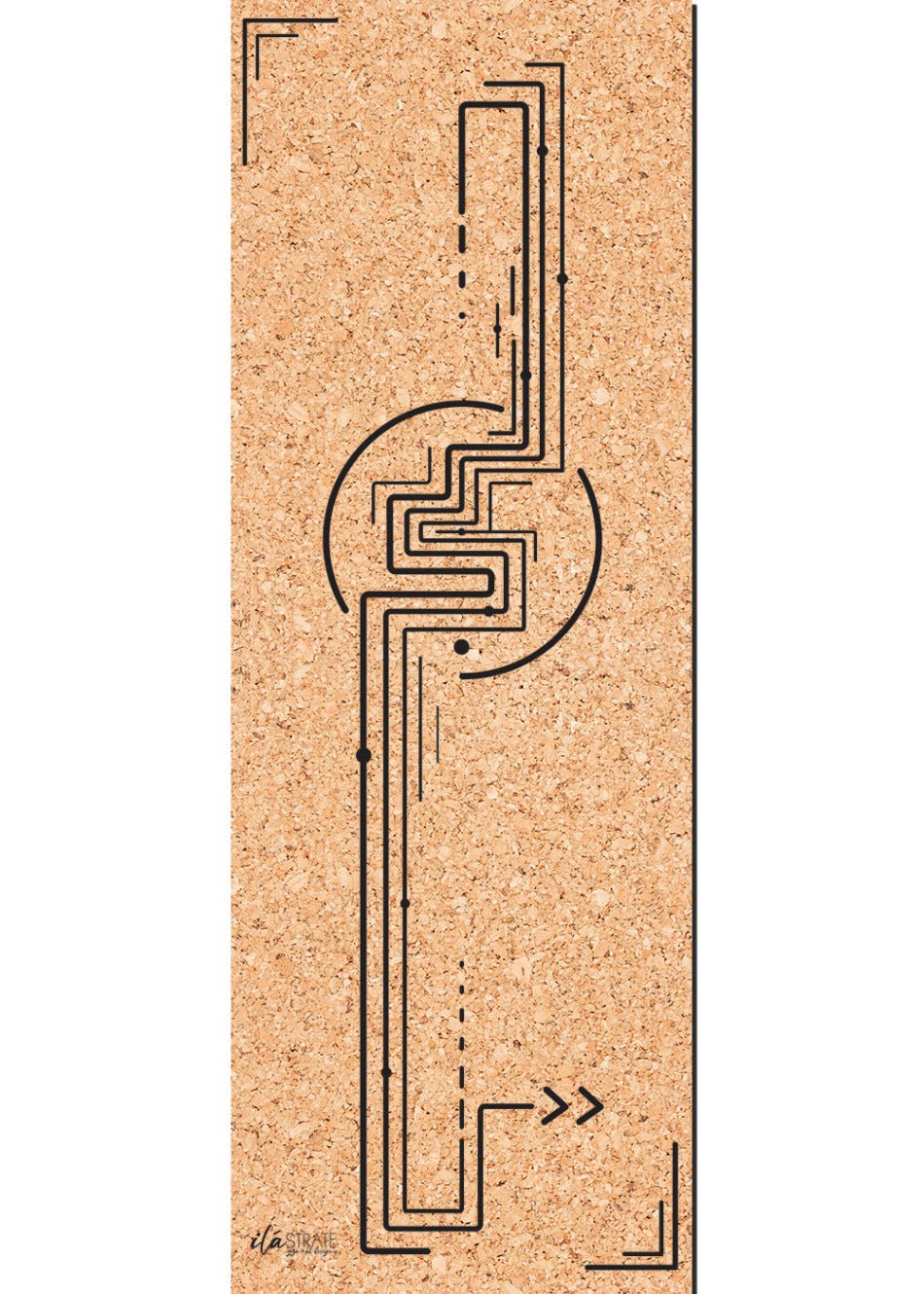Dragon Cork Yoga Mat: Fierce, Unique & Inspirational Design for Dragon Spirit Connection