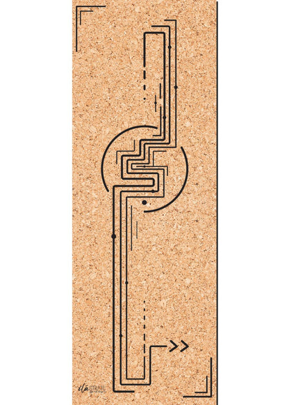Dragon Cork Yoga Mat: Fierce, Unique & Inspirational Design for Dragon Spirit Connection