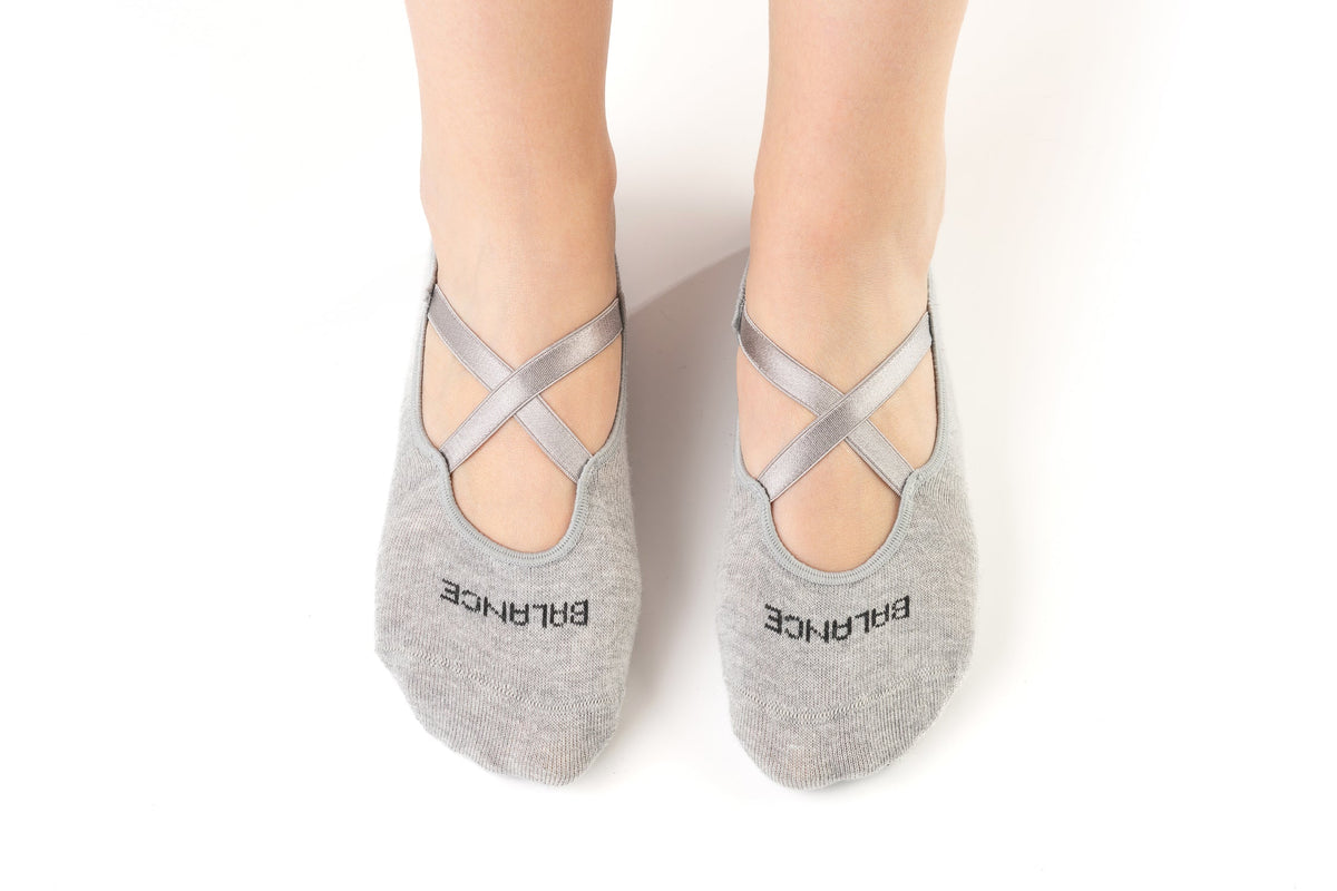 Pilates Grip Socks, 3-Pack